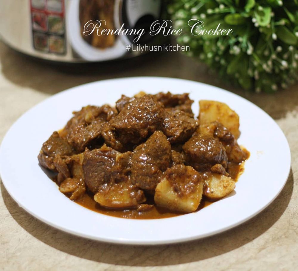 11 Resep rendang rice cooker, enak, praktis, dan sederhana