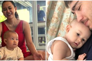 8 Momen Eryck Amaral suami Aura Kasih momong anak, ayah idaman