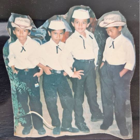 Jarang terekspos, foto masa kecil Sahrul Gunawan ini jadi sorotan