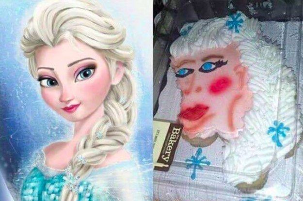 20 Potret kue bertema princess Disney ini hasilnya bikin ngakak