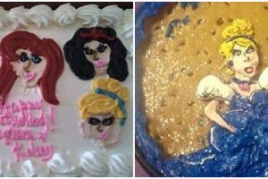 20 Potret kue bertema princess Disney ini hasilnya bikin ngakak