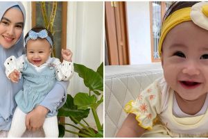 8 Potret Khalisa anak Kartika Putri pakai bandana, bikin gemas