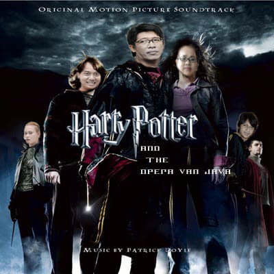 10 Poster film diedit dengan wajah pelawak ini kocak