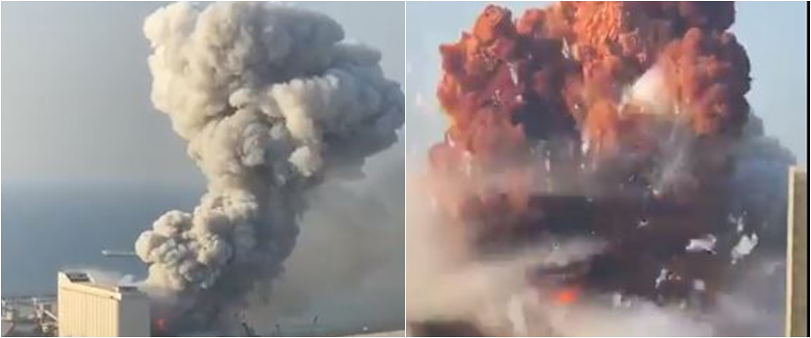 5 Potret ledakan di Beirut Lebanon, disebut mirip bom Hiroshima