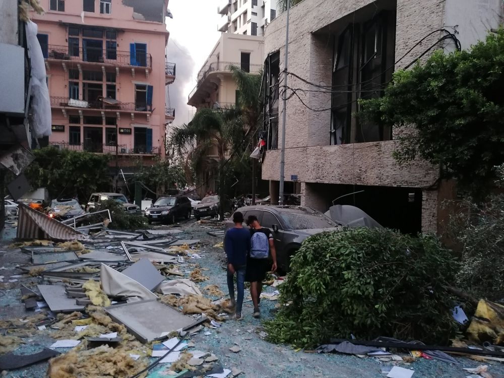 10 Potret kondisi Beirut Lebanon pasca ledakan, ribuan orang terluka