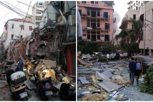 10 Potret kondisi Beirut Lebanon pasca ledakan, ribuan orang terluka