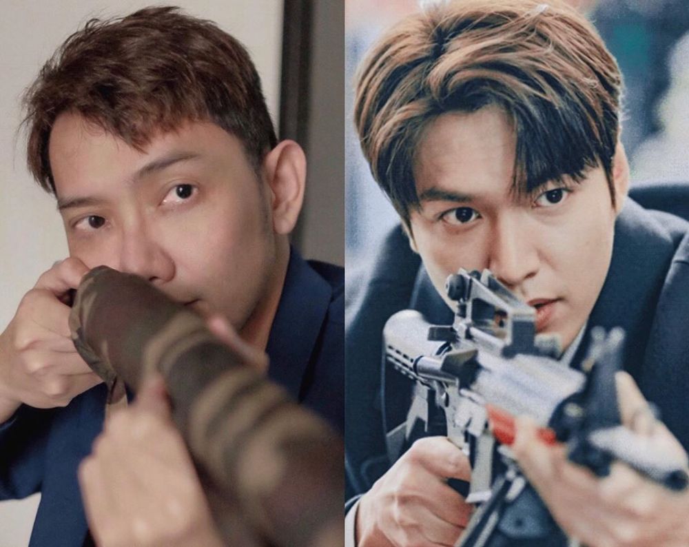 8 Aksi John Martin parodikan adegan drama Korea, bikin tersenyum
