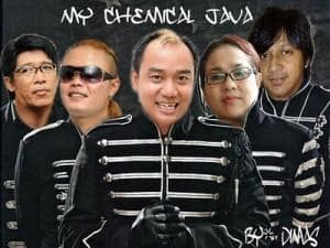 10 Poster grup band diedit pakai wajah pelawak, bikin gagal sangar