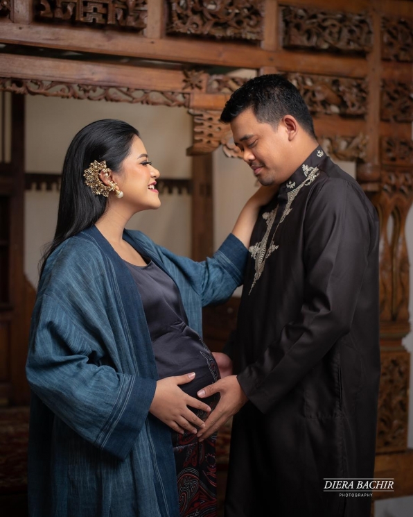 10 Beda gaya maternity Kahiyang Ayu kehamilan anak pertama & kedua