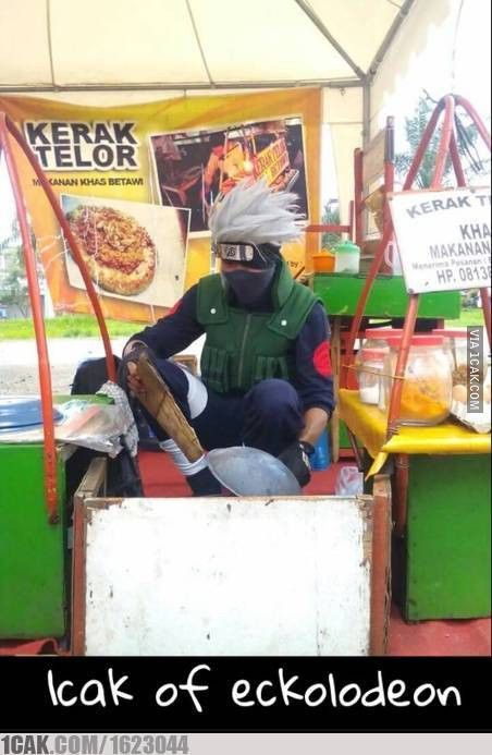 15 Potret lucu kostum pedagang ini kreatif abis