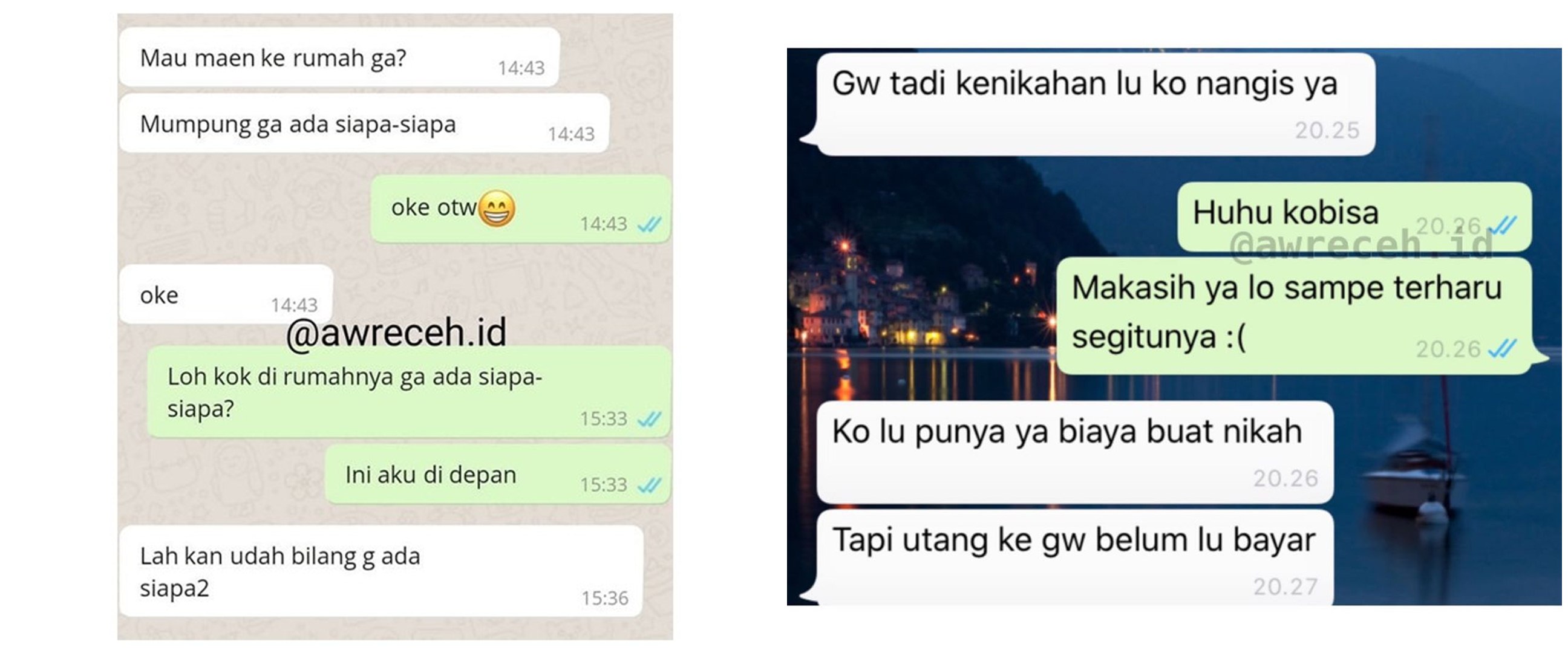10 Chat lucu salah duga ini endingnya kocak abis