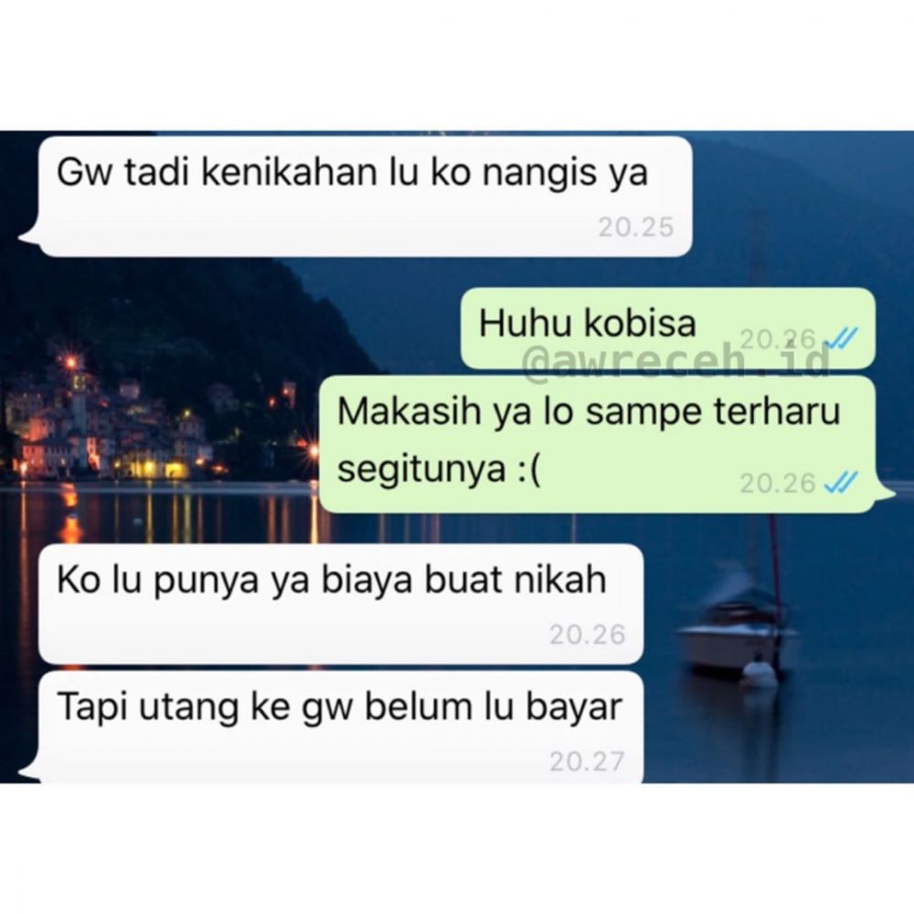 10 Chat lucu salah duga ini endingnya kocak abis