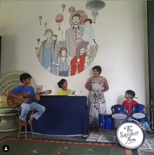 7 Momen 3 anak Widi Mulia main musik bareng sampai rilis single lagu