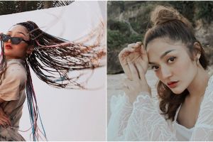 8 Potret terbaru Siti Badriah dengan gaya rambut cornrow, memesona