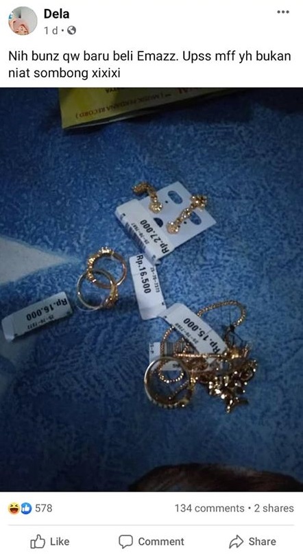 10 Status lucu emak-emak pamer di Facebook ini bikin tepuk jidat