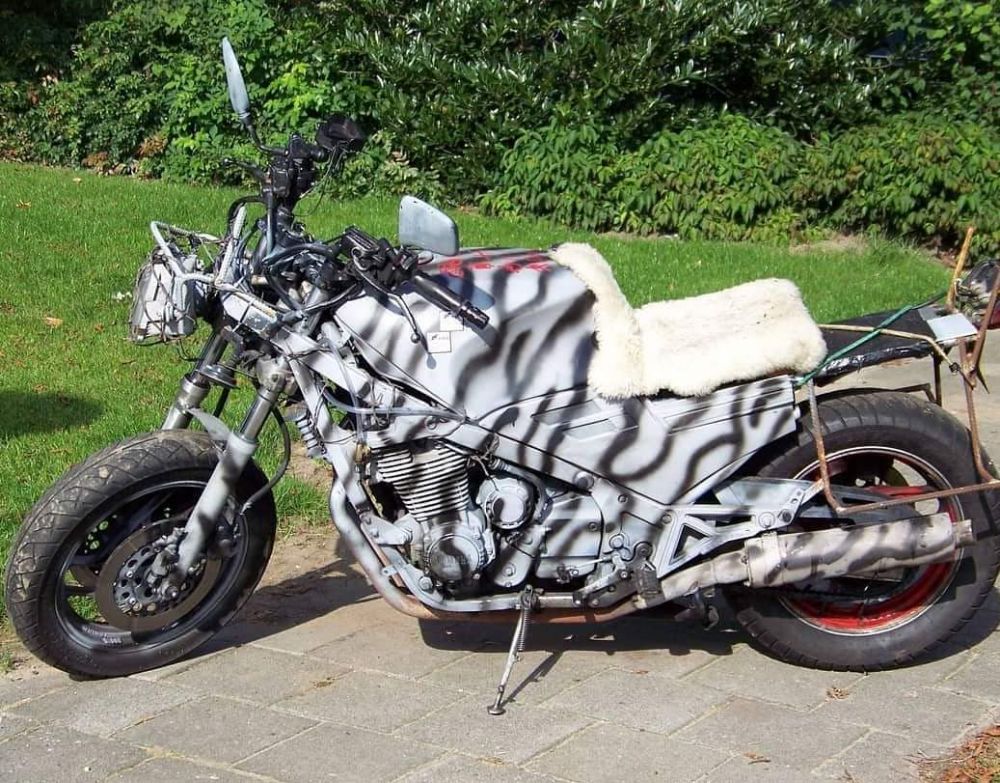 17 Modifikasi sepeda motor tema binatang, desainnya nyeleneh
