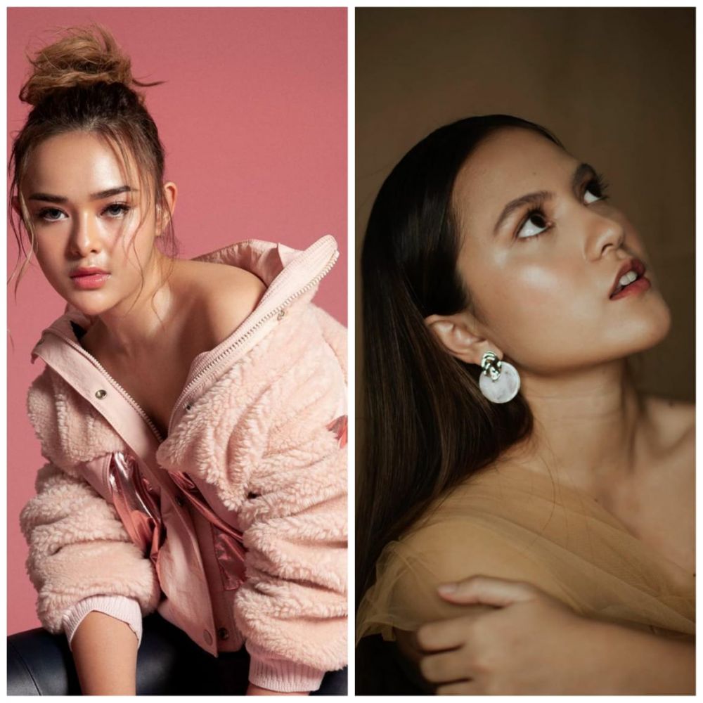 9 Adu gaya Marsha Aruan dan Amanda Manopo, sama-sama mantan El Rumi