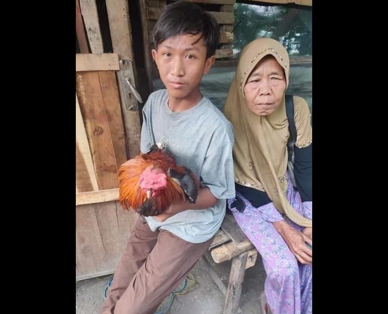 Ingin beli HP untuk sekolah online, anak ini jual ayam kesayangan