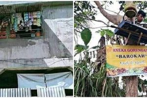 10 Potret lucu pedagang nggak niat jualan ini bikin susah nahan tawa