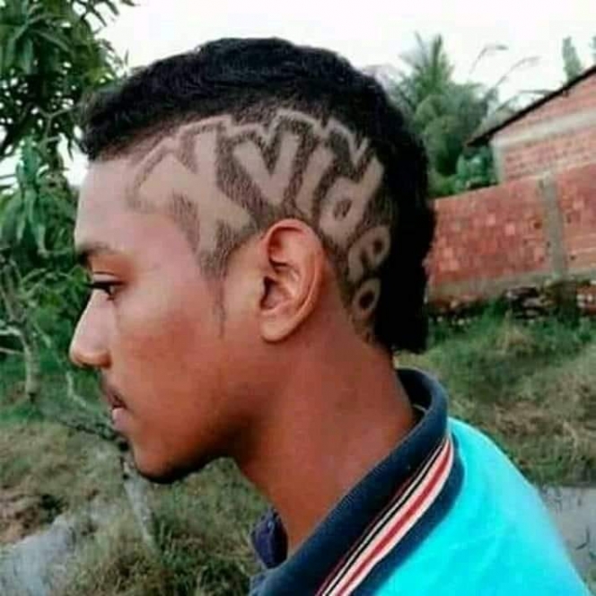 7 Potret driver ojek online bergaya rambut unik, antimainstream