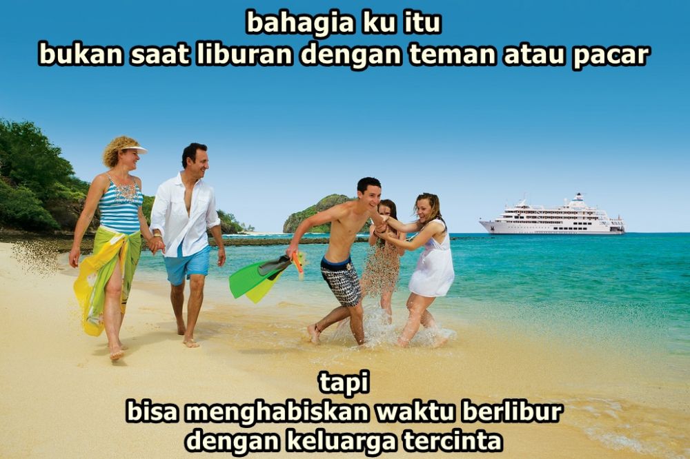 7 Meme liburan bareng keluarga ini bikin senyum kangen
