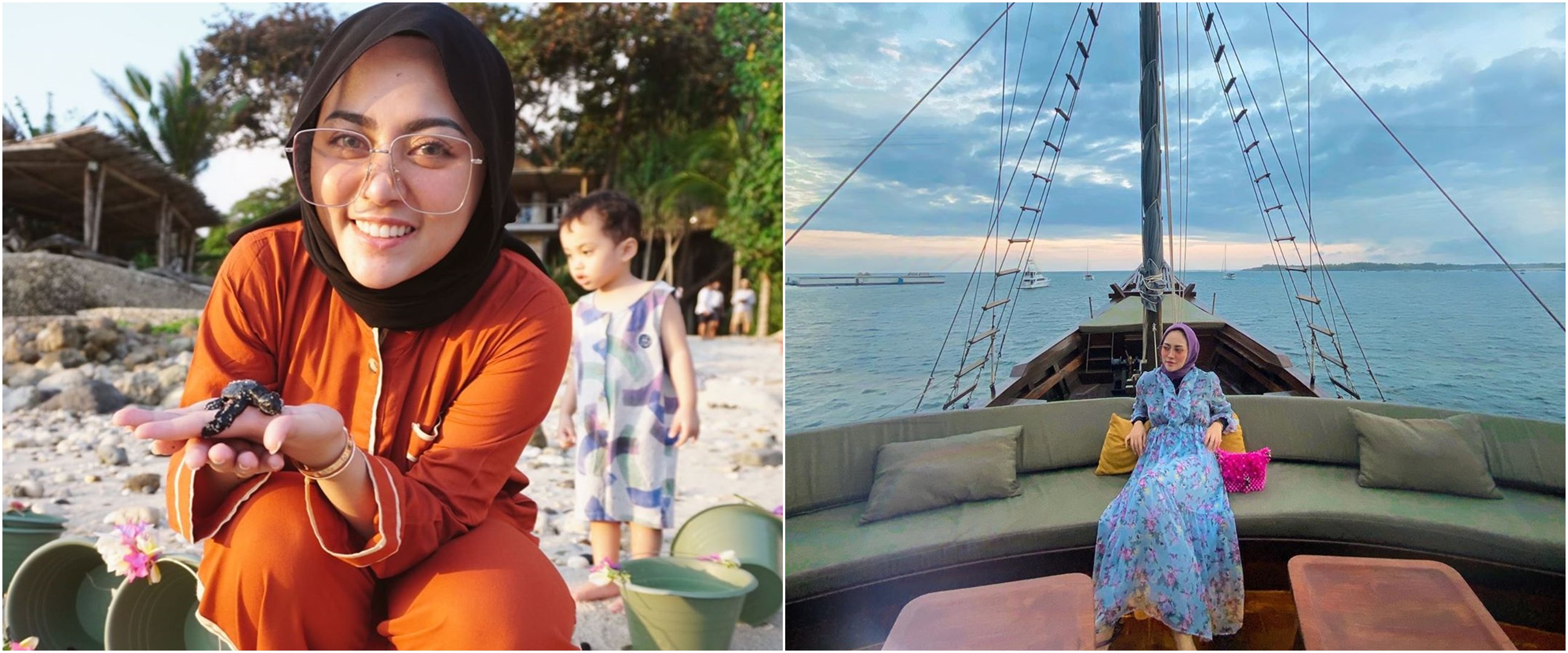 7 Momen Rachel Vennya liburan di Sumba, nginap di resort terbaik dunia