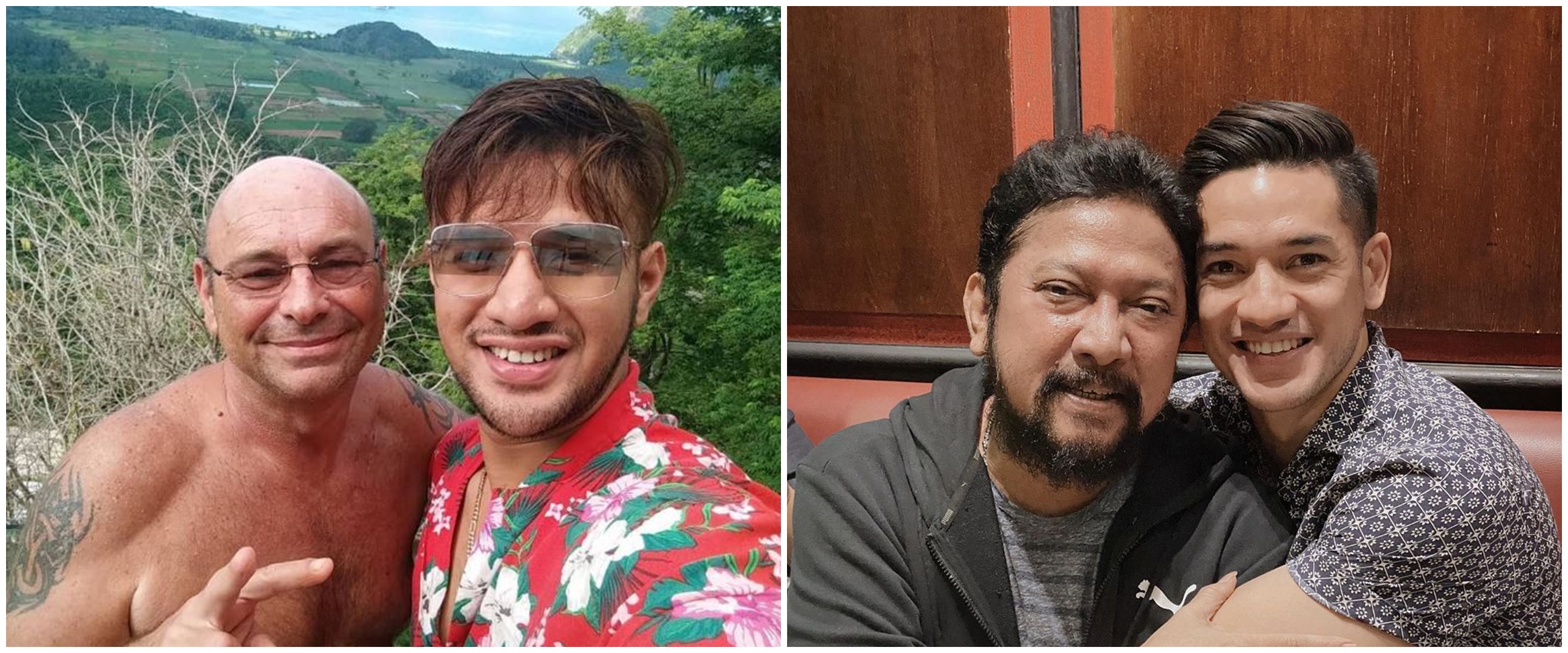 Potret kedekatan 7 seleb ganteng dan ayah mertua