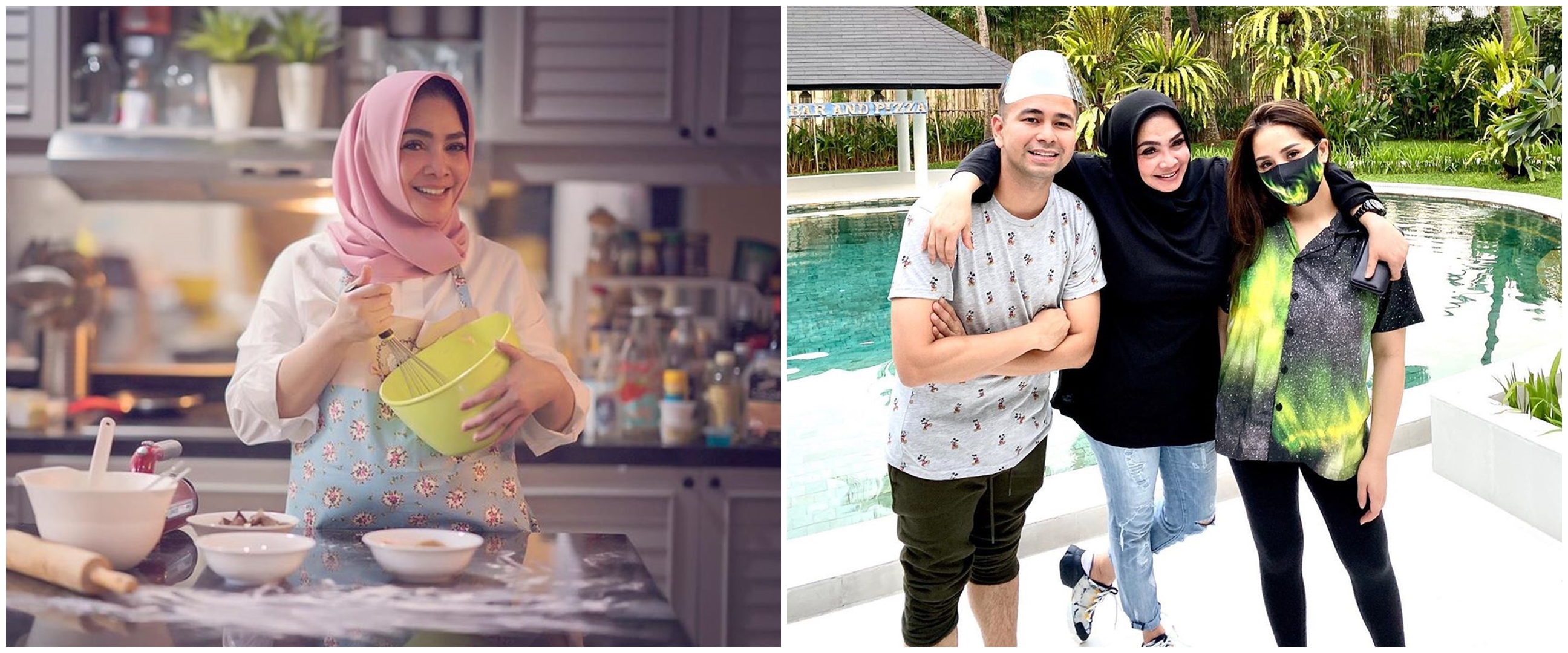 9 Potret tiga rumah mewah Rieta Amilia, desainnya semua bak vila