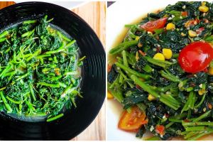 10 Resep tumis bayam, enak, praktis, sehat, dan bikin nagih