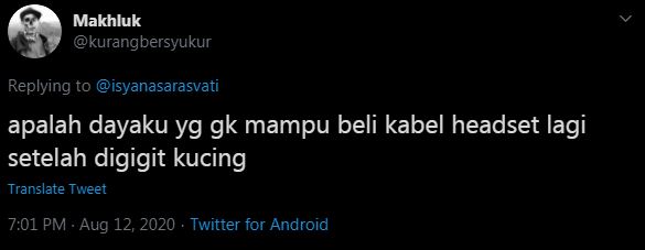 10 Cuitan lucu earphone Rp 19 juta Isyana Sarasvati ini bikin nyengir