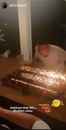 10 Momen perayaan ultah ke-37 Ruben Onsu, penuh kejutan kado unik
