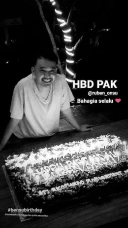 10 Momen perayaan ultah ke-37 Ruben Onsu, penuh kejutan kado unik