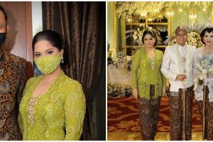 9 Momen Annisa Pohan kondangan saat corona, gayanya jadi sorotan