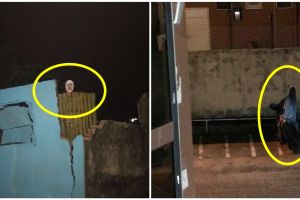 10 Penampakan seram di tempat umum ini endingnya bikin tepuk jidat