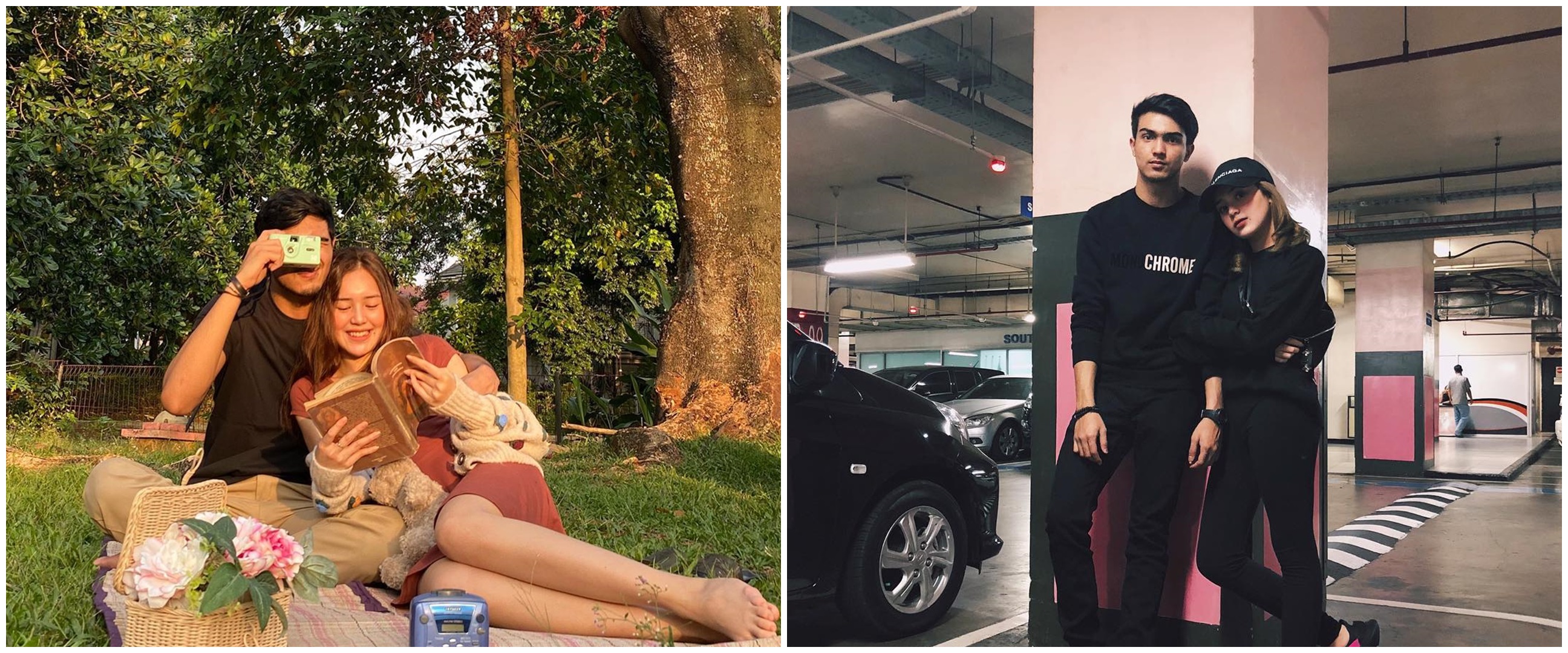 10 Potret kebersamaan Beby Tsabina dan kakak, bak pacaran