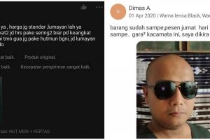 10 Review produk online shop pakai foto selfie ini lucunya ngeselin
