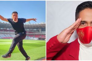 Rayakan HUT RI ke-75, Irfan Hakim kibarkan bendera di dalam air