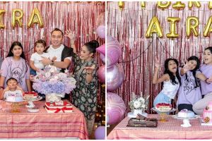 8 Potret perayaan ulang tahun Almira Yudhoyono ke-12, serba pink