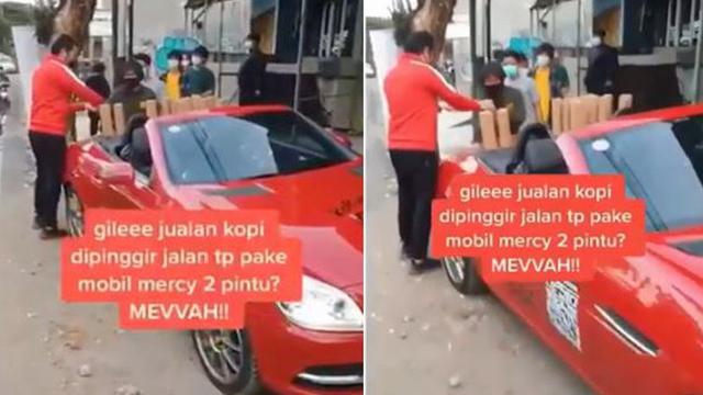 10 Potret pedagang jualan pakai mobil ini lucunya antimainstream