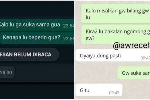 10 Chat lucu gagal pacaran ini endingnya bikin senyum nyesek