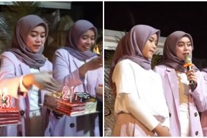 10 Momen ultah Lesty Kejora ke-21, dirayakan sederhana di rumah