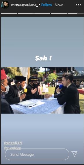 7 Momen pernikahan Reza Alisyahbana 'Cinta Karena Cinta' & Callysta