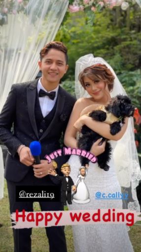 7 Momen pernikahan Reza Alisyahbana 'Cinta Karena Cinta' & Callysta