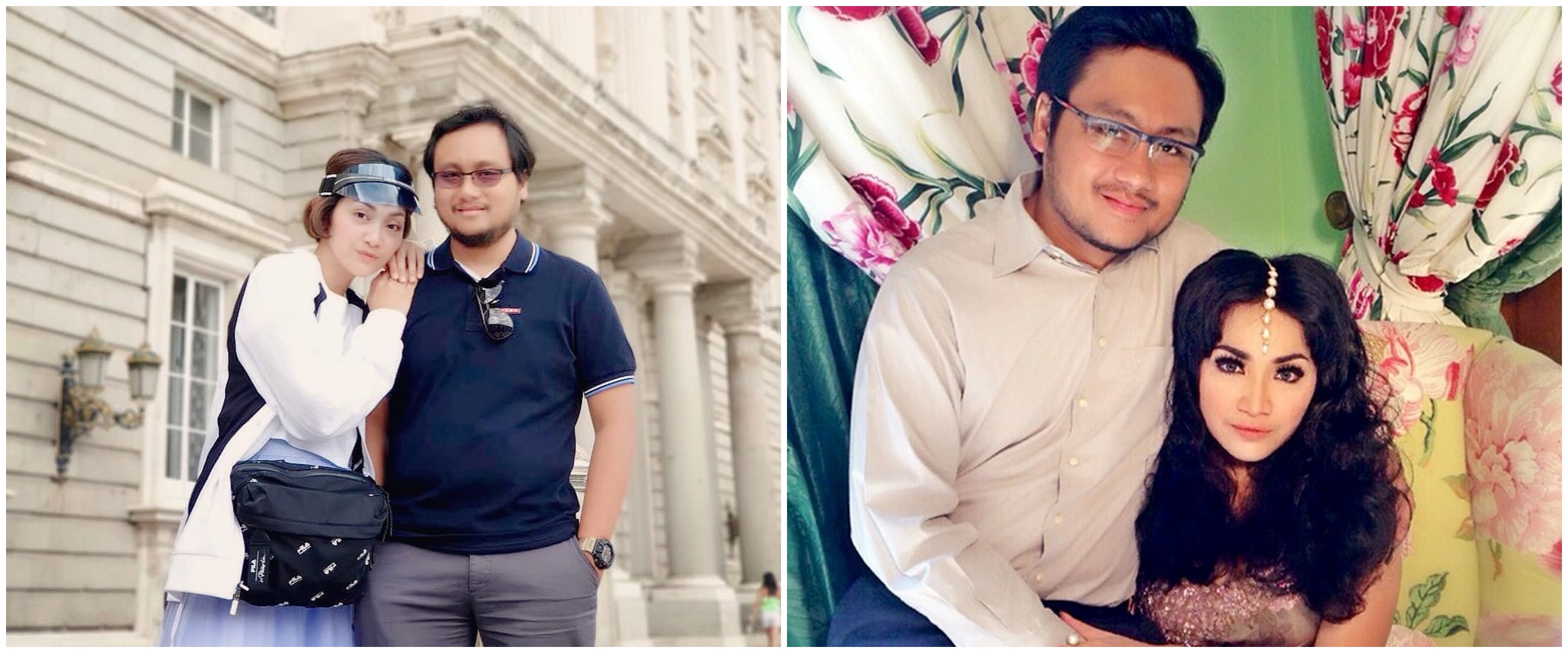 5 Potret Windy Wulandari & suami saat pacaran vs usai 19 tahun nikah