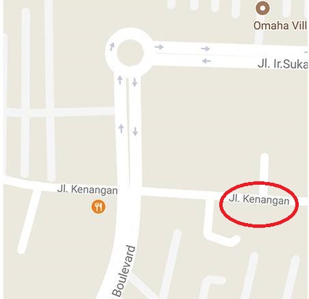 10 Nama jalan di Google Maps ini lucunya bikin jomblo baper