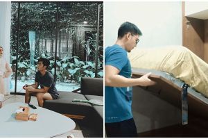 12 Potret rumah baru Nycta Gina, walk in closet-nya bikin melongo