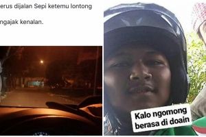 10 Momen absurd driver ojek online ini lucunya bikin cekikikan