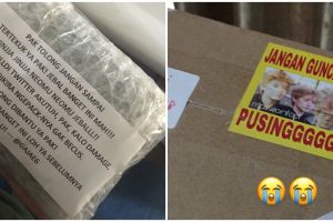 12 Peringatan di paket barang ini lucunya bikin kurir senyum