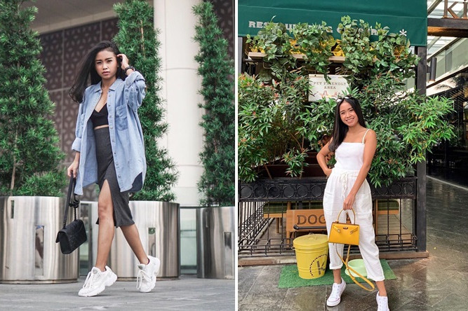 10 Potret Ayya Renita di luar syuting TOP, gayanya stylish abis