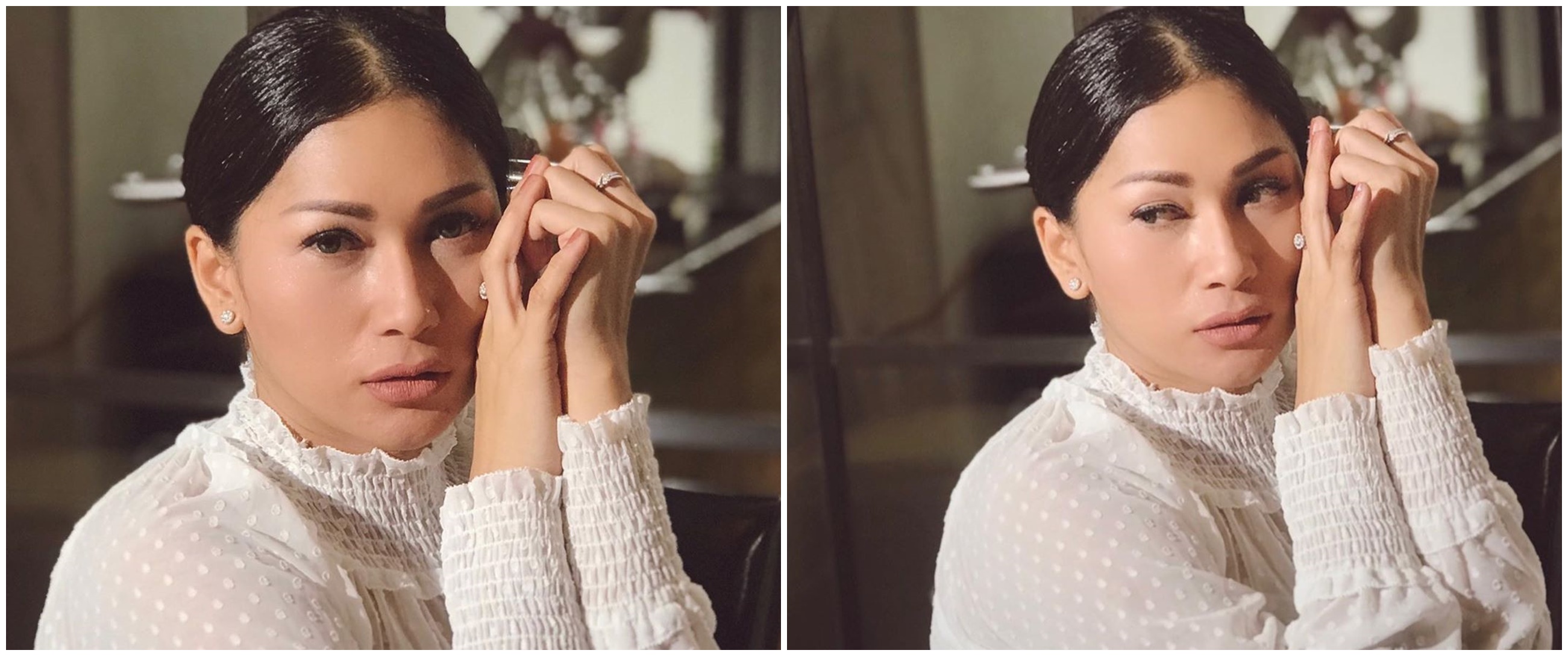 6 Potret Tata Janeeta dalam balutan kebaya, auranya terpancar